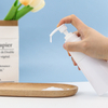 Bottiglia di plastica conica ecologica per detergente viso