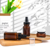 Set di flaconi cosmetici medici in plastica PET quadrati