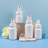 Set di flaconi cosmetici medici in plastica PET quadrati
