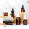 Set di flaconi cosmetici medici in plastica PET quadrati