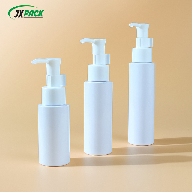 Flacone per lozione per essenza in plastica PET bianca da 120 ml