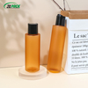 Flacone di lozione in plastica da 100 ml con tappo a scatto per essenza viso