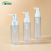 Flacone per lozione per essenza in plastica PET bianca da 120 ml