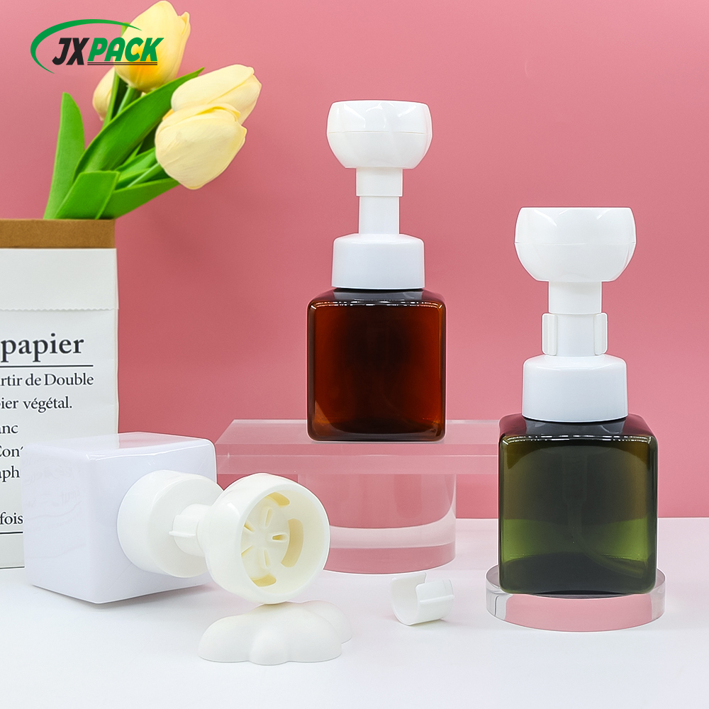 Flacone in schiuma disinfettante per le mani a forma di fiore da 300 ml