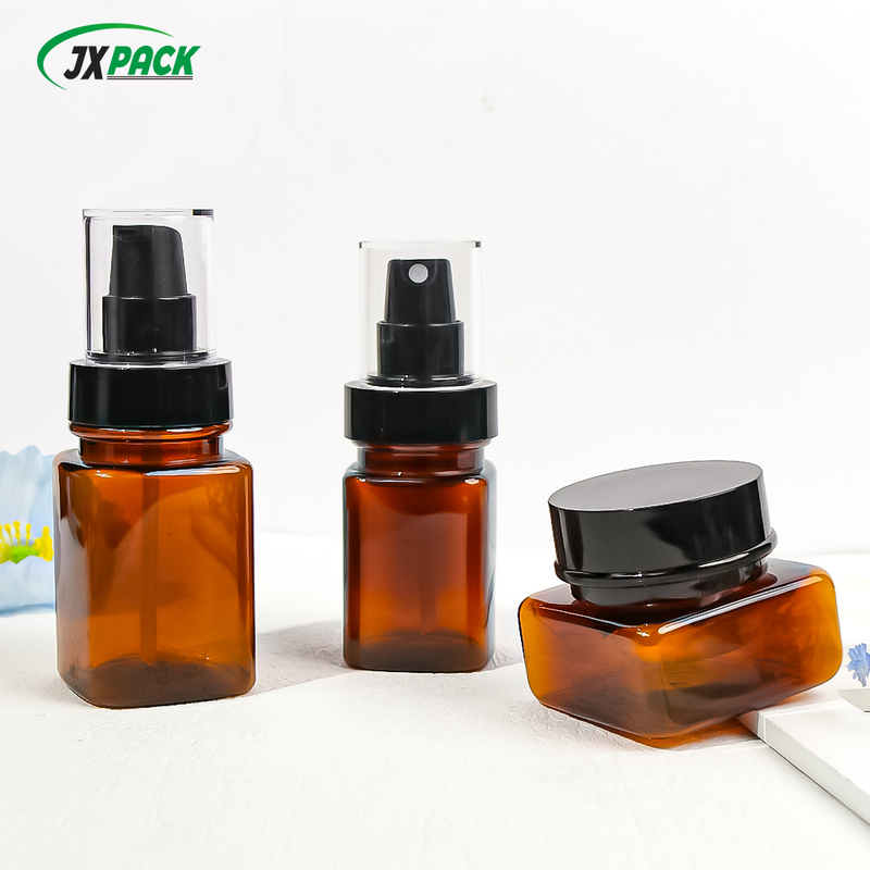 Flaconi cosmetici medici in plastica rotondi multiuso