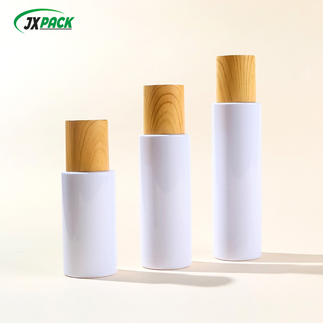Flacone per lozione in plastica con tappo a pressione per olio struccante